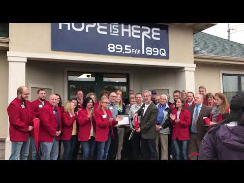 Ribbon cutting at 89Q Hope is Here
