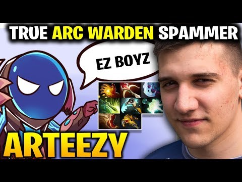 ARTEEZY IS BECOMING TRUE ARC WARDEN SPAMMER