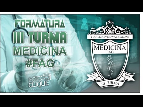 Formatura III Turma de Medicina FAG  | Foto Clique Formaturas