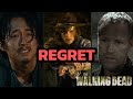 Every characters Biggest REGRET in The Walking Dead (Part 2)