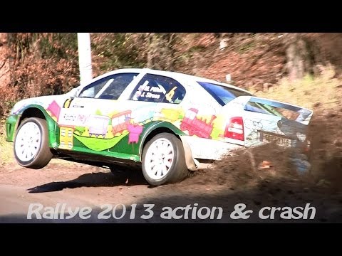 Best of Rallye 2013 action & crash