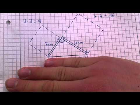 Der Satz des Pythagoras - Geometrie einfach erklärt