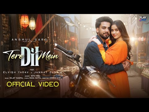 TERE DIL MEIN - Rito Riba | Elvish Yadav & Jannat Zubair | Rajat Nagpal | Rana Sotal | Anshul Garg