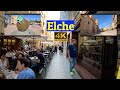 [4K] Elche (Elx) Alicante, Spain⎮Wednesday Morning City Walking Tour⎮Many Coffee & Cake Shops 🇪🇸