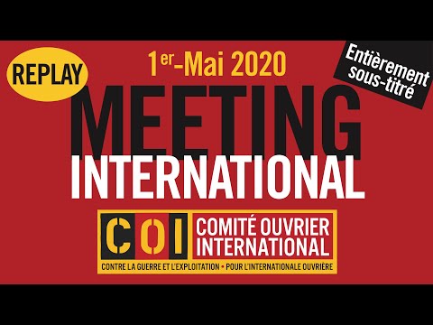 MEETING INTERNATIONAL COI 1er MAI 2020 (version entièrement sous-titrée en français)