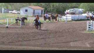 preview picture of video 'Melville Barrel Futurity 2009 1st go'