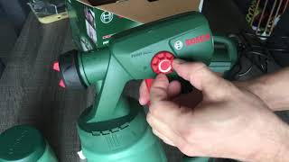 Test Bosch Pfs 2000 pistolet À Peinture