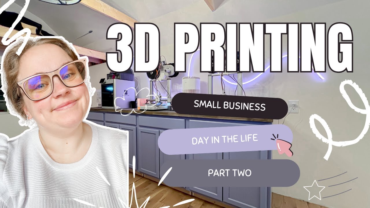 3D Printing Small Business: Day in the Life Part 2 | Processing Prints & Packing Orders