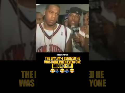 Jay-Z knew he was DONE 😂💨💯 #jayz #damedash #rocafella #hiphop