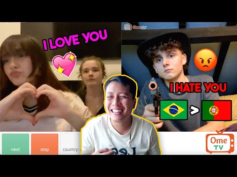 Anti Simp Polyglot being loved and hated on OmeTv in multiple languages😂