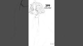 あとひとり！登録高評価よろしくお願いします！#イラスト #イラストメイキング #中学生 #水宮枢#ホロライブ #hololive