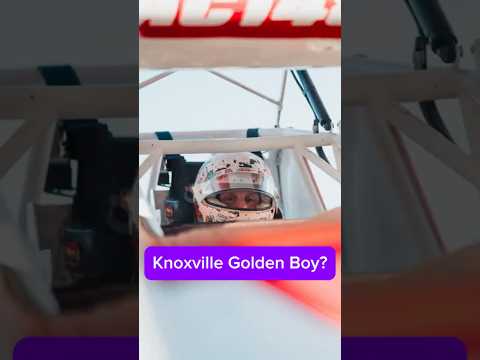 Knoxville’s Golden Boy? That’s just noise to Brian Brown #sprintcar