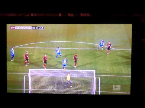 Ronny Free Kick Hannover Berlin 1 1