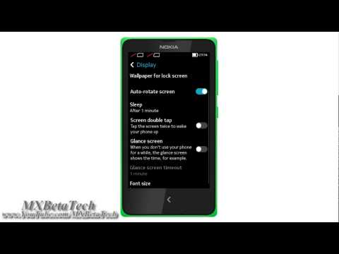 Nokia X, X+, XL : How to Change System Font Size