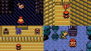 【金銀】全伝説・幻ポケモン登場シーン【クリスタル/セレビィ/スイクン/ライコウ/エンテイ/ルギア/ホウオウ】
