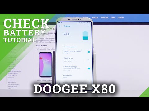 How to Enable Battery Percentage on DOOGEE X80 – Show Battery Level