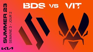 LEC Summer Split 2023 - W3D2 - BDS vs VIT