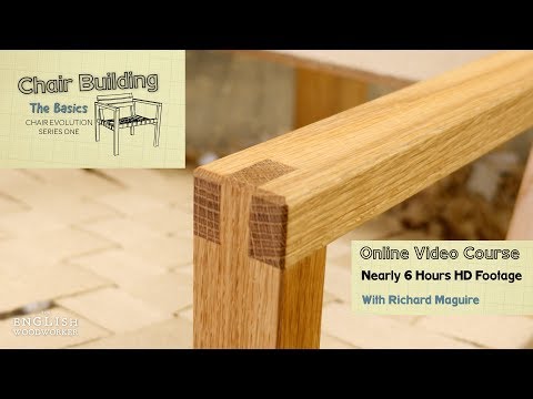 Chair Building - How To Build A Chair With Basic Hand Tools
