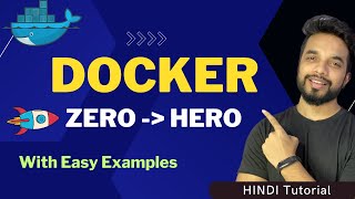 Docker Course For Beginners 2025: Basic to Advance Tutorial 🔥 [HINDI] | MPrashant