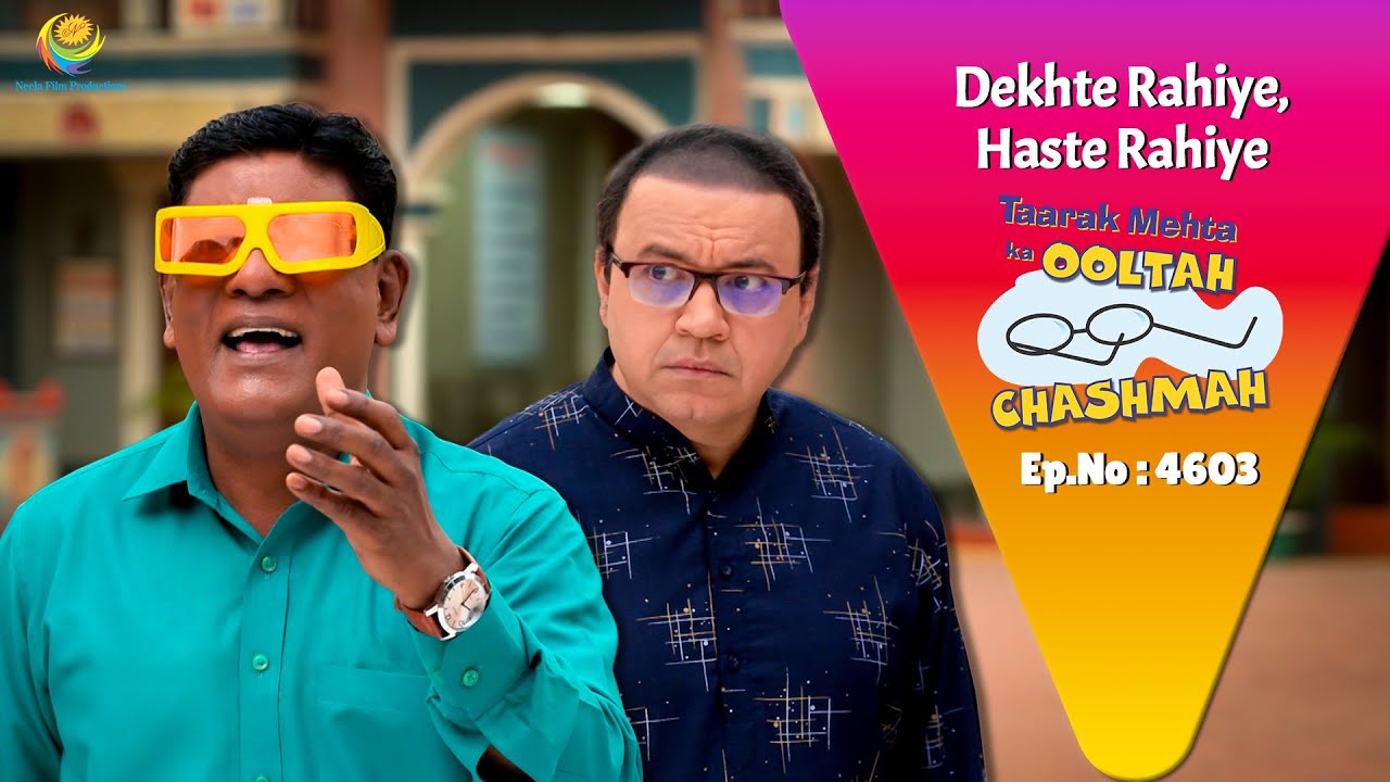 NEW! Ep 4603 - Aise Kya Dekh Liya Iyer ne Chashmah Se?! | Taarak Mehta ka Ooltah  Chashmah