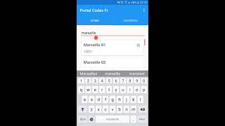 France Postal Codes for Android