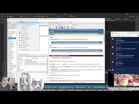 Live programming TLex lexicography software