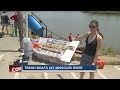 Trash Boat Regatta Held At Kaw Point