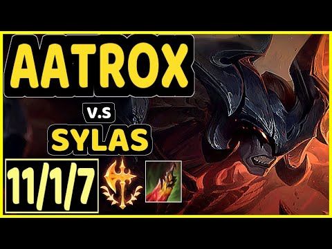 MAGIFELIX (AATROX) vs SYLAS - 11/1/7 KDA MID CHALLENGER GAMEPLAY - EUW