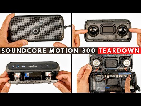 Soundcore Motion 300 Bluetooth Speaker Teardown