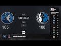 Timberwolves @ Mavericks Game 4 | #NBAConferenceFinals presented by Google Pixel Live Scoreboard