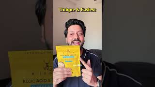 Glow-Up in Minutes with WildGlow’s Kojic Acid and turmeric Korean Cleansing Pads