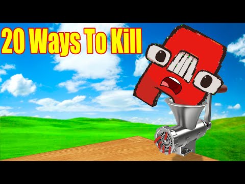 20 WAYS TO KILL Alphabet Lore A in Teardown