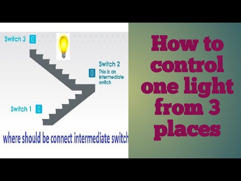 intermediate switch || how to make 3 way switch ||Three-way switches || Video