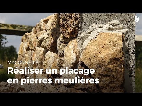 Réaliser un Placage En Pierres Meulières | Bricolage