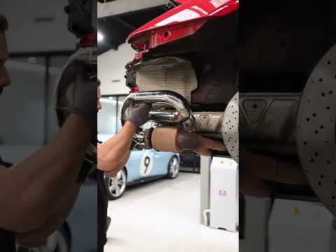 Porsche 991.1 GT3 Sporty Sound w/ Valvetronic Fi EXHAUST Muffler X HEASMANS