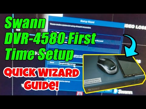 🔧 How to Setup Swann DVR-4580 Step-by-Step with Startup Wizard