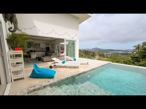 2 bdr sea view villa for sale 9,9 m THB in Chaweng