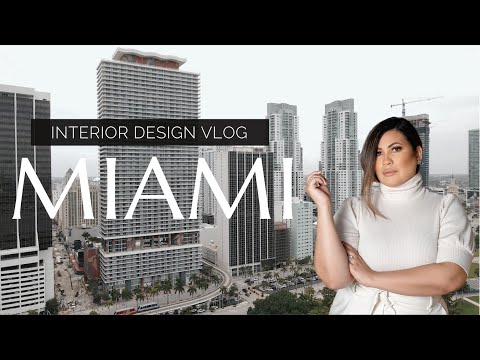 Vlog: Miami Takeover Interior Design Edition | Client Presentation & Design Showroom Tour