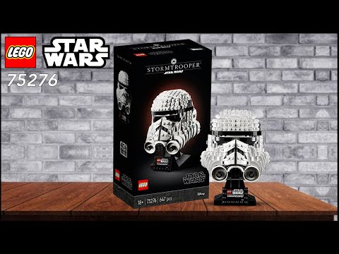 Vidéo LEGO Star Wars 75276 : Le casque de Stormtrooper