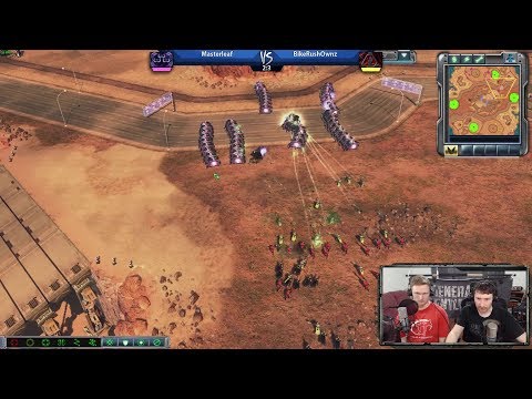 [Command and Conquer 3 - Kane's Wrath] MasterLeaf vs BikeRushOwnz (P2)