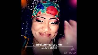 #dailysmulevarietysinger cover of Broken hearted me by Anne murray