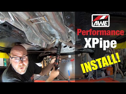 C7 Corvette Exhaust Install - AWE Catless Xpipe for Z06, Grand Sport an Stingray!