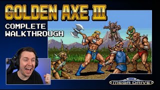Golden Axe III Complete Walkthrough | Sega Mega Drive