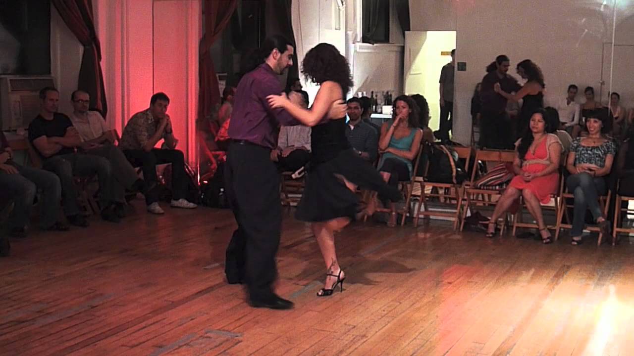 Juan Marchetti & Natalia Manca milonga at Práctilonga-939 in NYC