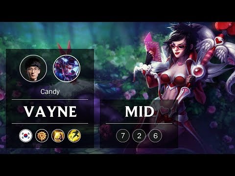 Vayne Mid vs Aatrox - KR Master Patch 9.2