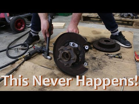 5 Lug Hub Disassembly  |  Datsun 280z Build