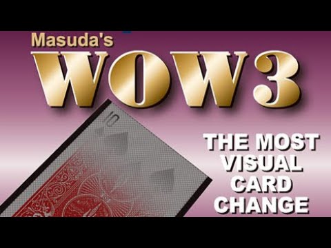WOW 3 Face Down Katsuya Masuda - Best Card Change Ever