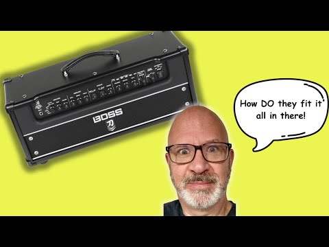 Unleashing The Boss Katana Artist Mk-II: My First Reactions To This 100 Watt Amp Head! #bosskatana