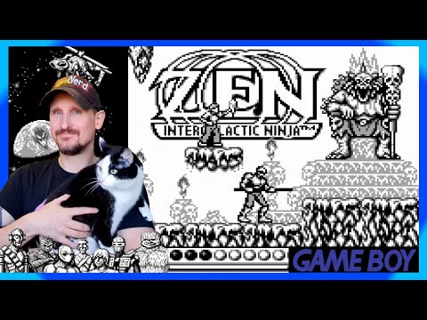 Kampf den Umweltschurken! Meg spielt Zen: Intergalactic Ninja (Game Boy) - Never be Good at