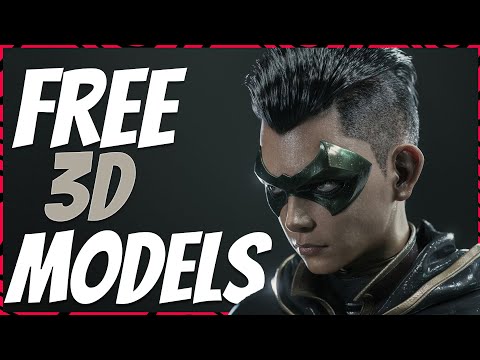 10 Sites for FREE 3D Models (AMAZING 3D Models!)